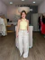 Cropped Stefanie Decote Cruzado - loja online