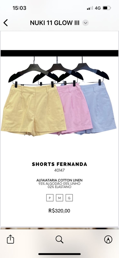 Short Fernanda