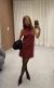 Vestido Curto Suede