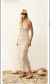 Vestido alça chiffon flocado na internet
