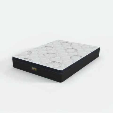 COLCHÓN AMBAR GOLD SERIES 160 x 200 x 33 RESORTES BICÓNICOS BONELL CON PILLOW TOP, TELA TEJIDO DE PUNTO. - comprar online
