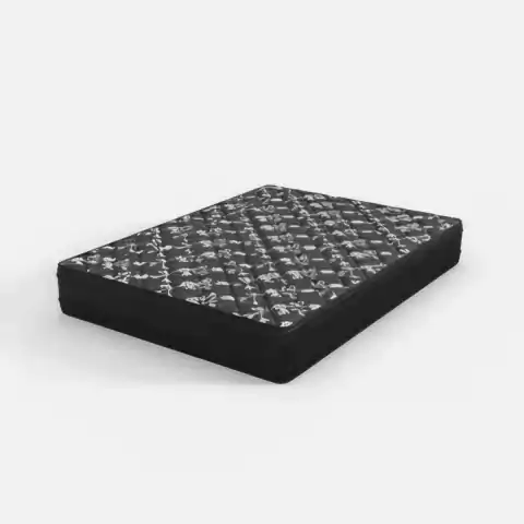 COLCHÓN SÚPER PLUS 180 x 200 x 22 ESPUMA DENSIDAD 25, TELA JACKARD MATELASSÉ. - comprar online