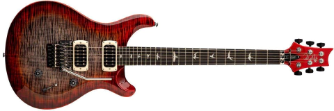 PRS SE Custom 24 Floyd, Charcoal Cherry Burst, Guitarra Electrica - comprar en línea
