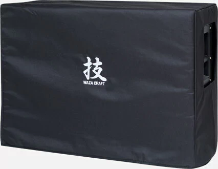 Funda Protectora para Gabinete Waza 212 color negro Logo blanco