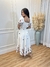VESTIDO MIDI EM LINHO BORDADO