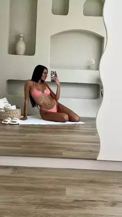 Bikini Menorca Salmon