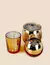 Set Dorado Portavela 4 piezas (con bandeja espejo) - comprar online