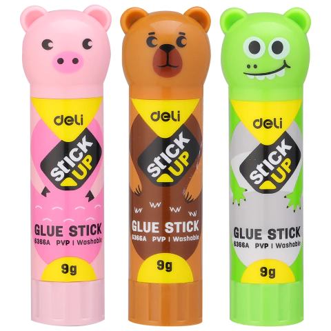 Barra Ahesiva DELI Stick up Formato Animales 9gr (Elegir color) - comprar online