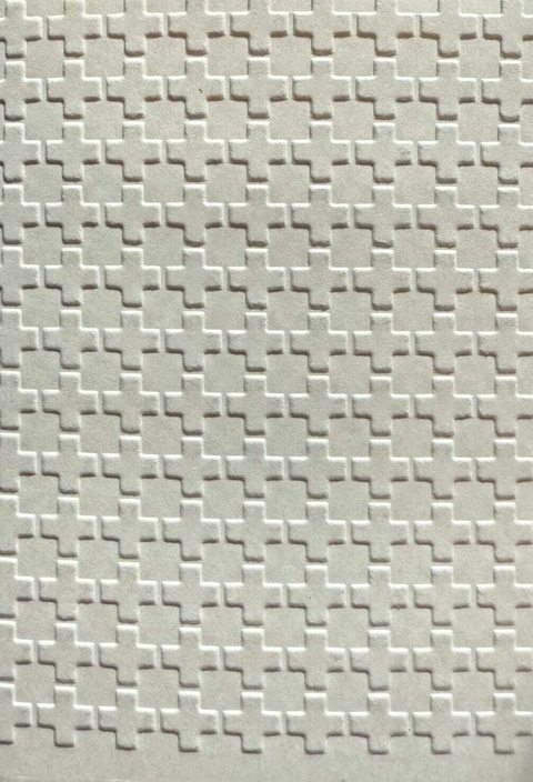 Papel Texturado 3D Secante “CRUCES” 10x15cm - comprar online