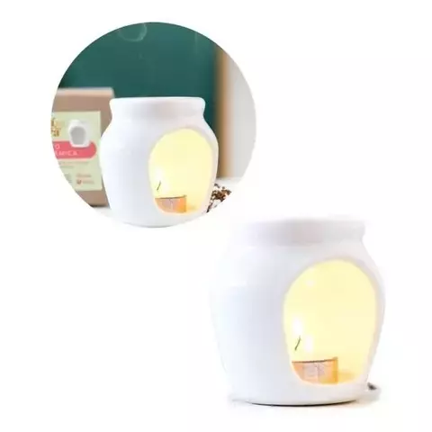 Hornito de Ceramica Blanco