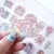 Set De 40 Stickers Pet Kawaii Xixi Holográfico Cute Girl "JARDIN" en internet
