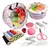 Set Costurero caja metalica Redonda (Colores pasteles surtidos) - comprar online