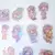Set De 40 Stickers Pet Kawaii Xixi Holográfico Cute Girl "HELADERIA" - tienda online