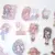 Set De 40 Stickers Pet Kawaii Xixi Holográfico Cute Girl "JUEGOS" en internet