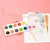 Set De Acuarelas Deli Estuche 12 Colores Con Pincel 10x24cm - La agenda de Jime