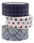 WASHI TAPE IBICRAFT "BLUE" Display 3 rollos de 5 mts en internet