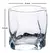 Portavela Vaso de Whisky Vidrio Labrado 340cc - comprar online