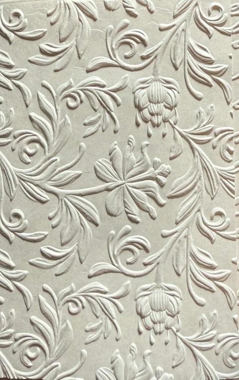 Papel Texturado 3D Secante “FLORES ELEGANTES” - comprar online