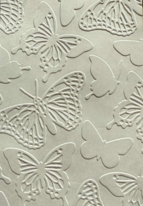 Papel Texturado 3D Secante “MARIPOSAS” 10x15cm - comprar online