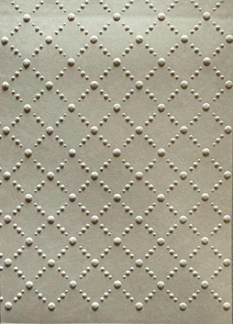 Papel Texturado 3D Secante “ROMBO PUNTEADO” 10x15cm - comprar online