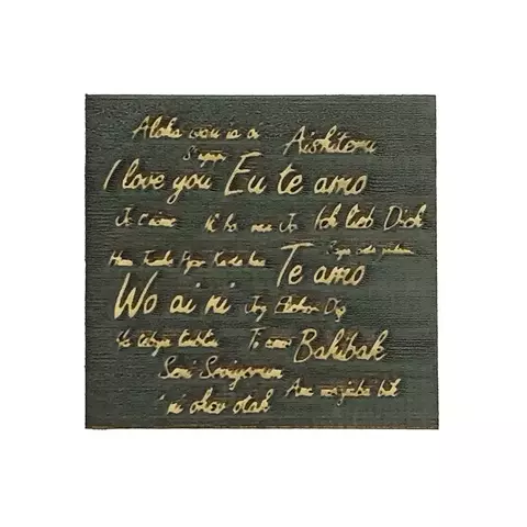 Sello de Goma "ESCRITURA 4" 6 x 7 cm Alto Relieve - comprar online