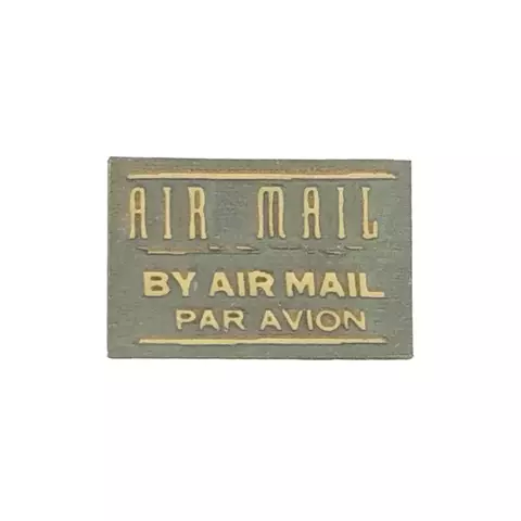 Sello de Goma "CORREO" 3 x 5 cm Alto Relieve - comprar online