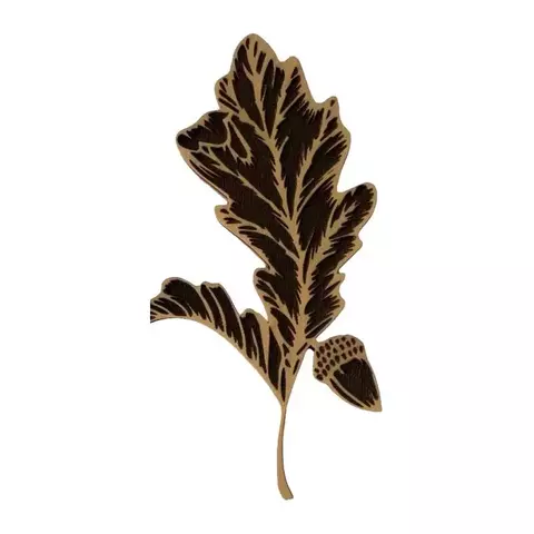 Sello de Goma "HOJAS 3" 18 x 10 cm Alto Relieve - comprar online