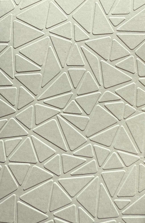 Papel Texturado 3D Secante “TRIANGULOS” 10x15cm - comprar online