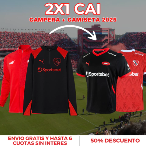 2X1 REY DE COPAS - BUZO MEDIO CIERRE + CAMISETA - comprar online