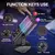 Microfone USB com Reverb/Cancelamento de Ruído/RGB/Monitoramento - loja online
