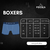 PACK BOXER CK x4 (BLANCO, NEGRO, GRIS Y ROJO) - comprar online