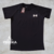 REMERA UNDR NEGRA (LOGOS PLATEADOS) - comprar online