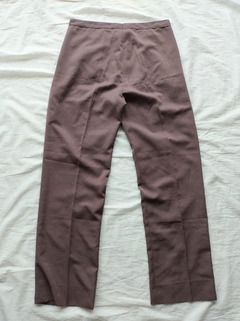 Pantalón Sastrero Chocolate - comprar online