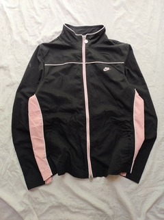 Campera Nike Fitory Rosa y negra