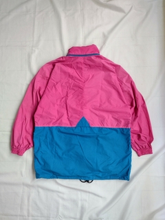 Campera Rompeviento Fucsia y Azul - Plastilina Tienda