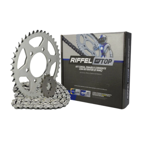 KIT RELACAO COMP XRE300 10-22 39ZX13Z C/CORR REMANCHADA O´RING 520HX104L REF 91114