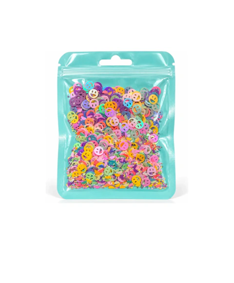 Glitters Pasteles Holográficos Caritas 10g