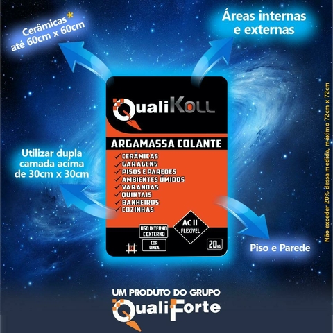 Argamassa Qualikoll AC-II 20kg