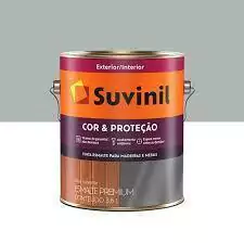 Tinta esm. Suvinil Cor e Proteção 3,6L Alumínio BR