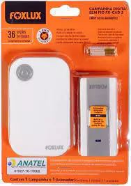 Campainha Sem Fio FoxLux (mod: FX-CAD 3)
