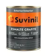 Tinta esm. Suvinil Cor e Proteção 900ml Grafite Escuro FO