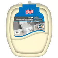 Assento Sanitário Herc Retang. Thema Bege