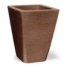 Vaso Planta Trapézio Marrom N°00 (28x28c20cm)
