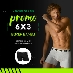 Boxers de Bambú PREMIUM | Promo 6x3