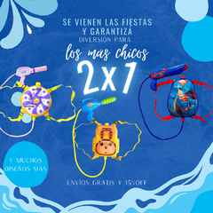 Pistola de agua con Tanque - Oferta Especial Verano