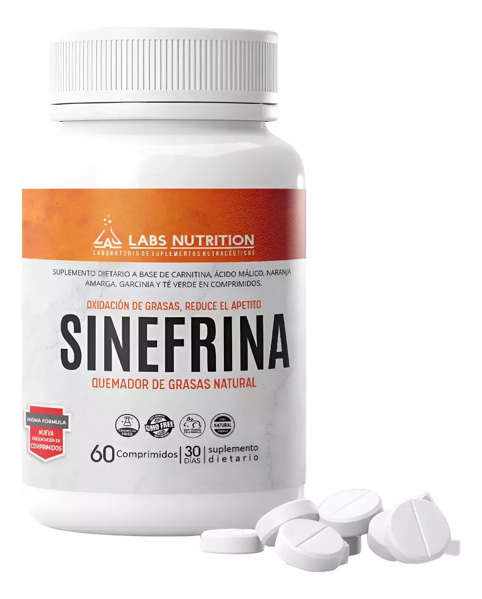 Sinefrina - Quemador De Grasas Natural (60 Comprimidos)