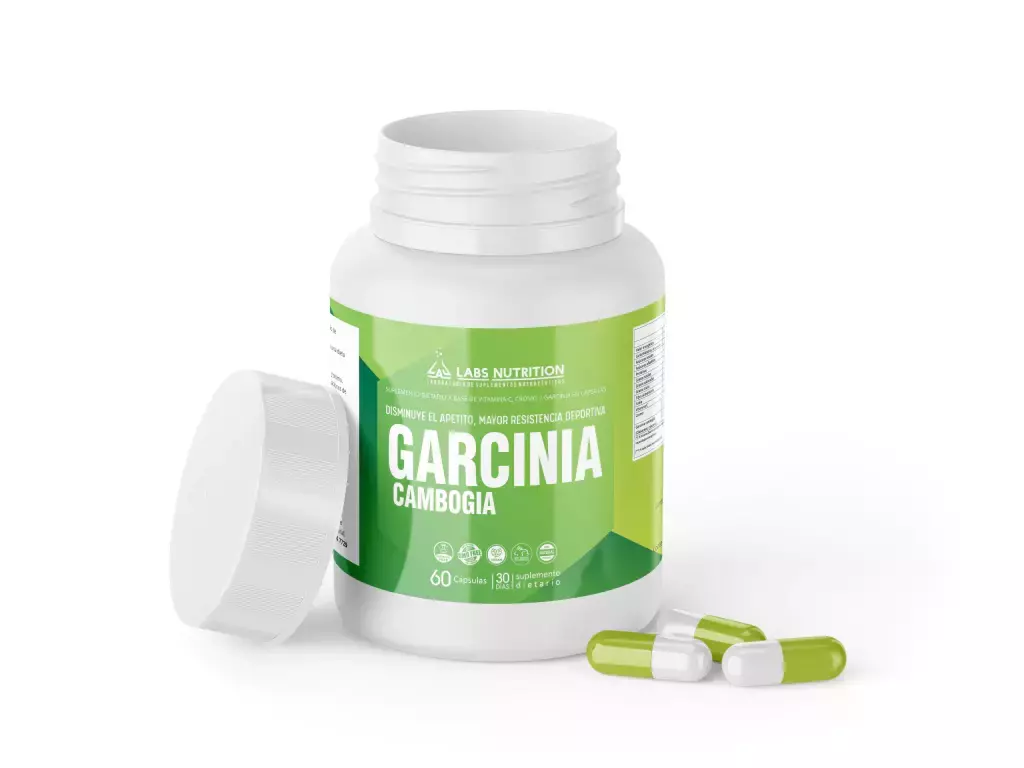 Garcinia Cambogia - Quemador De Grasas, Saciedad (60 Caps)