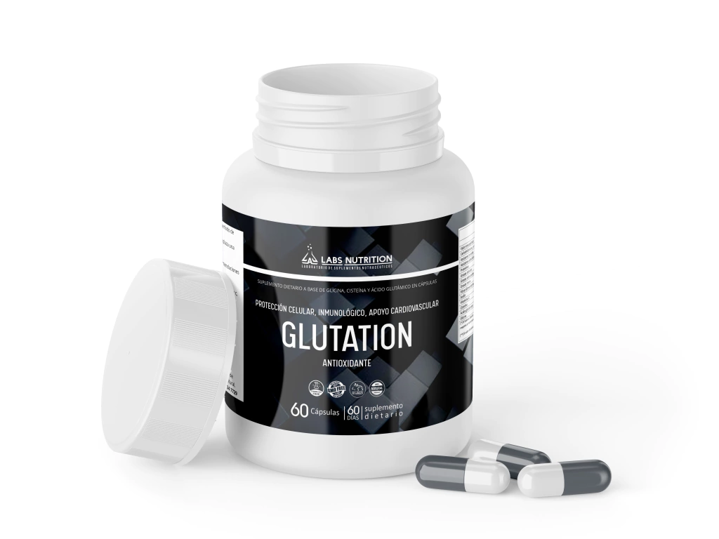 Glutatión Labs Nutrition - Antioxidante (60 capsulas)
