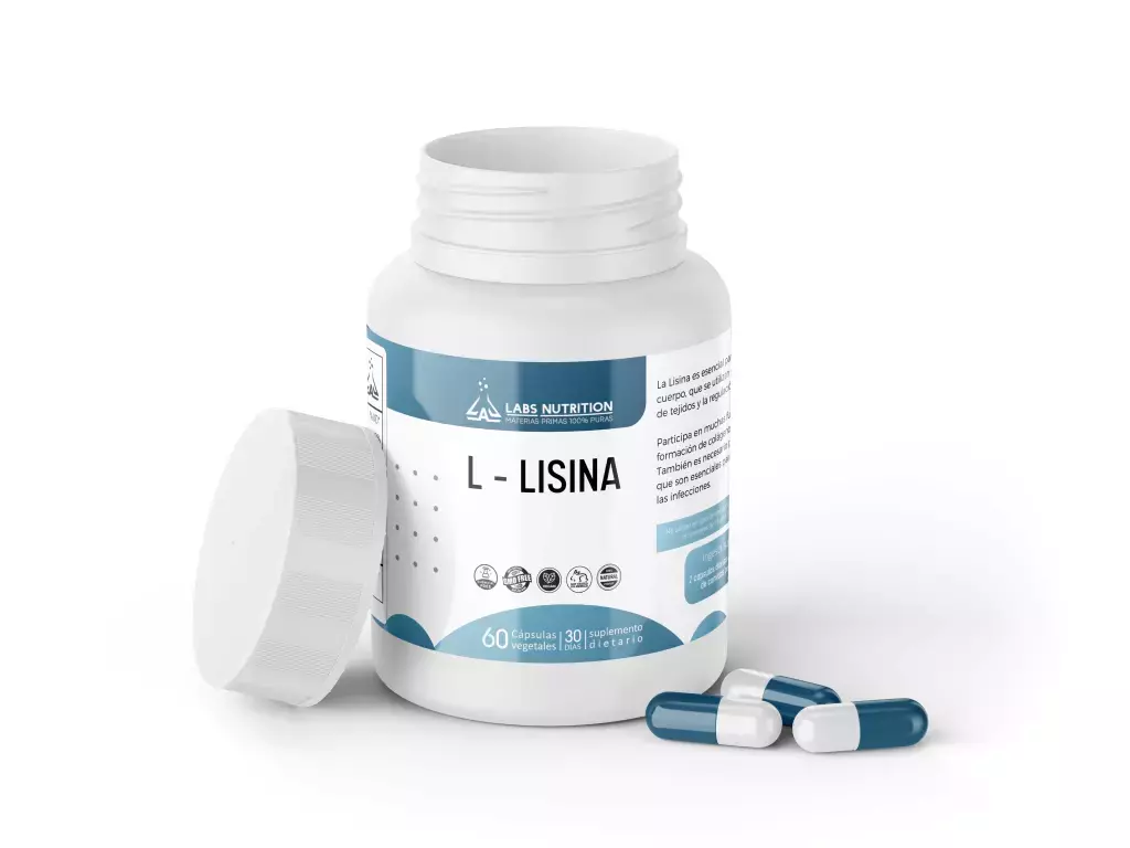 L-Lisina 500 mg (60 capsulas)