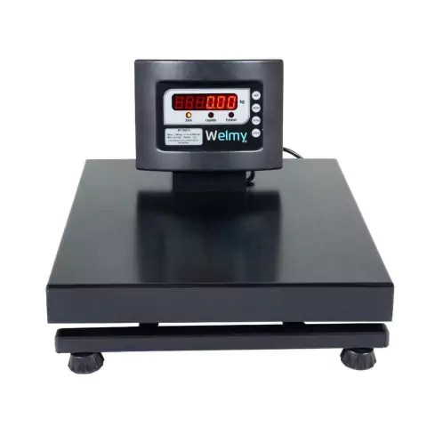 Balança Industrial Preta 100kg 39x34 Sem Coluna - Welmy